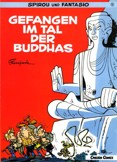 Cover for Spirou und Fantasio (Carlsen Comics [DE], 1981 series) #12 - Gefangen im Tal der Buddhas