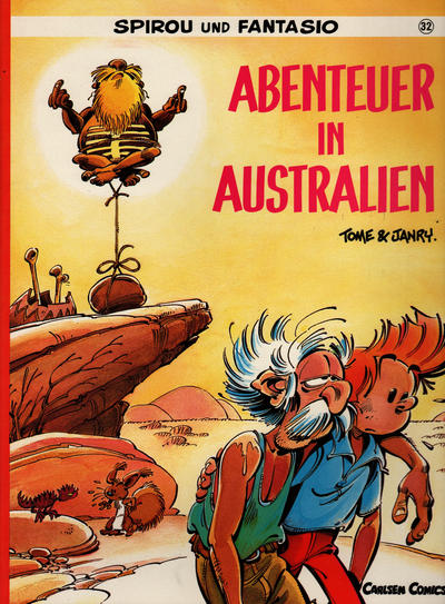 Cover for Spirou und Fantasio (Carlsen Comics [DE], 1981 series) #32 - Abenteuer in Australien