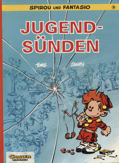 Cover for Spirou und Fantasio (Carlsen Comics [DE], 1981 series) #36 - Jugendsünden