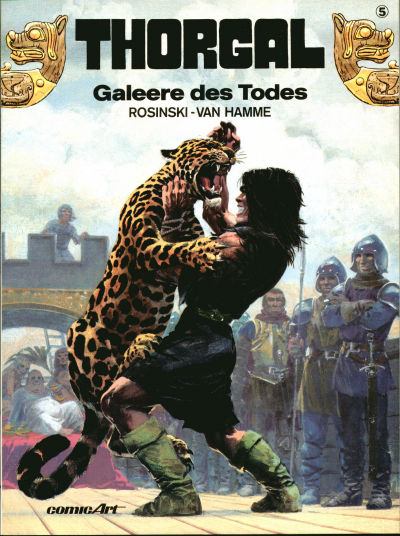 Cover for Thorgal (Carlsen Comics [DE], 1987 series) #5 - Galeere des Todes