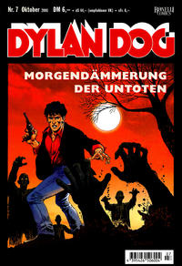 Cover for Dylan Dog (Carlsen Comics [DE], 2001 series) #7 - Morgendämmerung der Untoten