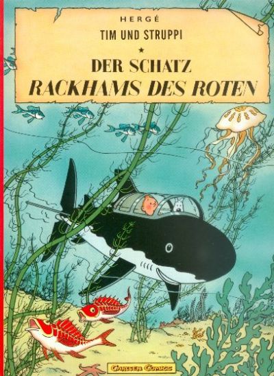 Cover for Tim und Struppi (Carlsen Comics [DE], 1997 series) #11 - Der Schatz Rackhams des Roten