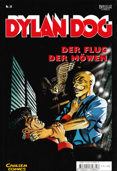 Cover for Dylan Dog (Carlsen Comics [DE], 2001 series) #14 - Der Flug der Möwen