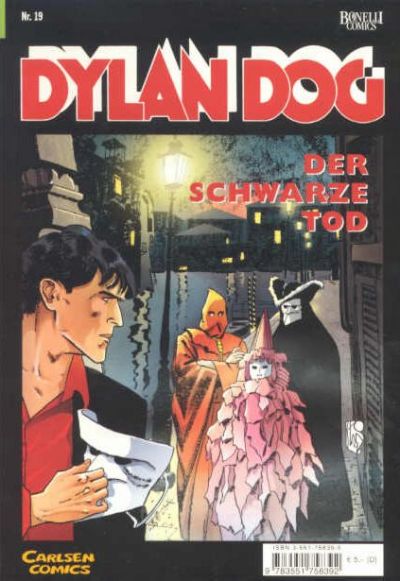 Cover for Dylan Dog (Carlsen Comics [DE], 2001 series) #19 - Der schwarze Tod
