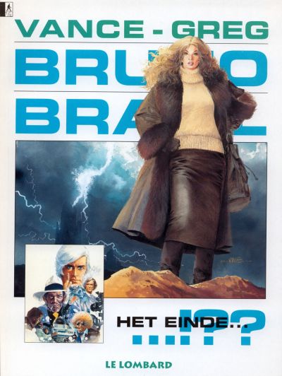 Cover for Bruno Brazil (Le Lombard, 1994 series) #11 - Het einde...!??