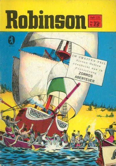 Cover for Robinson (Gerstmayer, 1953 series) #179