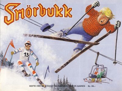 Cover for Smörbukk [Smørbukk] (Norsk Barneblad, 1941 series) #1987/88