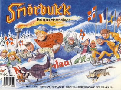 Cover for Smörbukk [Smørbukk] (Norsk Barneblad, 1941 series) #1993
