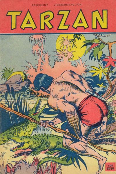 Cover for Tarzan (Pabel Verlag, 1956 series) #105
