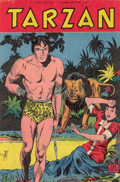 Cover for Tarzan (Pabel Verlag, 1956 series) #108