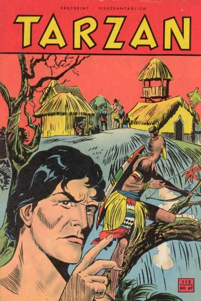 Cover for Tarzan (Pabel Verlag, 1956 series) #112