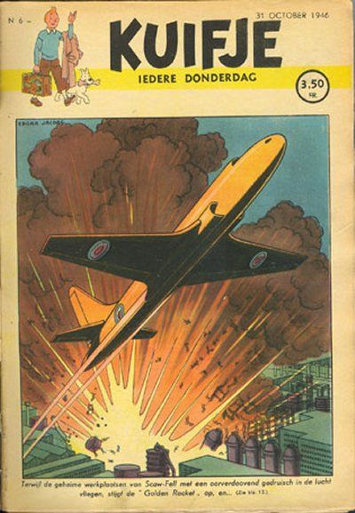 Cover for Kuifje (Le Lombard, 1946 series) #6/1946