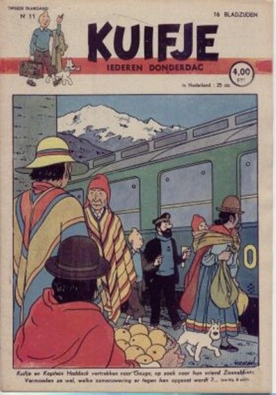 Cover for Kuifje (Le Lombard, 1946 series) #11/1947