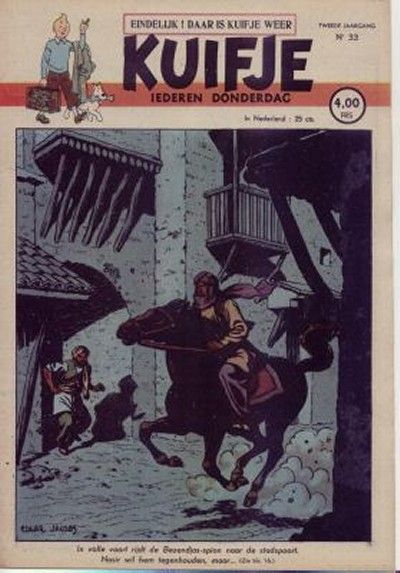 Cover for Kuifje (Le Lombard, 1946 series) #33/1947