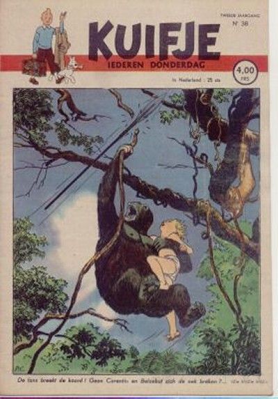 Cover for Kuifje (Le Lombard, 1946 series) #38/1947