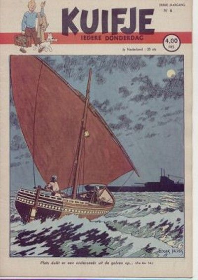 Cover for Kuifje (Le Lombard, 1946 series) #6/1948