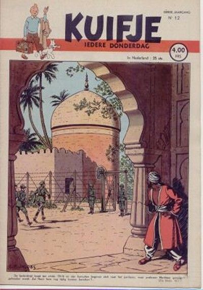 Cover for Kuifje (Le Lombard, 1946 series) #12/1948
