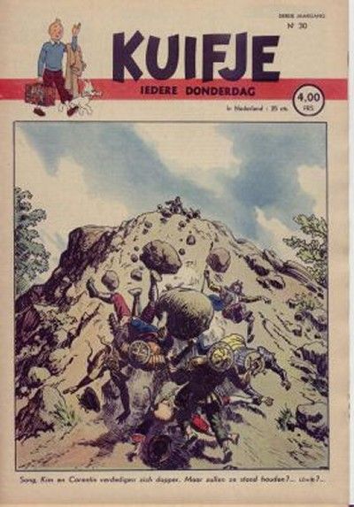Cover for Kuifje (Le Lombard, 1946 series) #30/1948