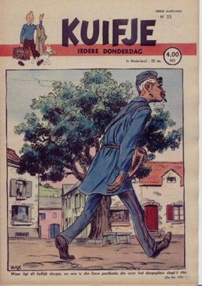 Cover for Kuifje (Le Lombard, 1946 series) #33/1948