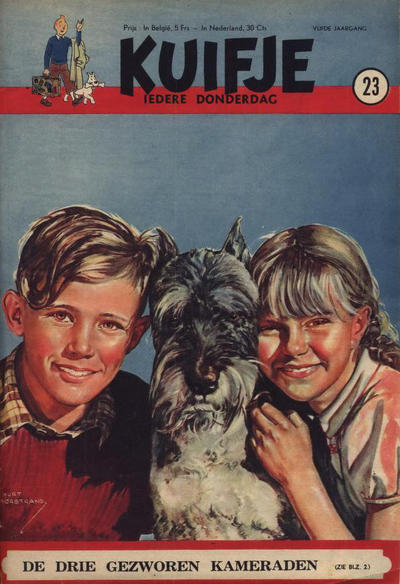Cover for Kuifje (Le Lombard, 1946 series) #23/1950