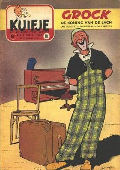 Cover for Kuifje (Le Lombard, 1946 series) #18/1955