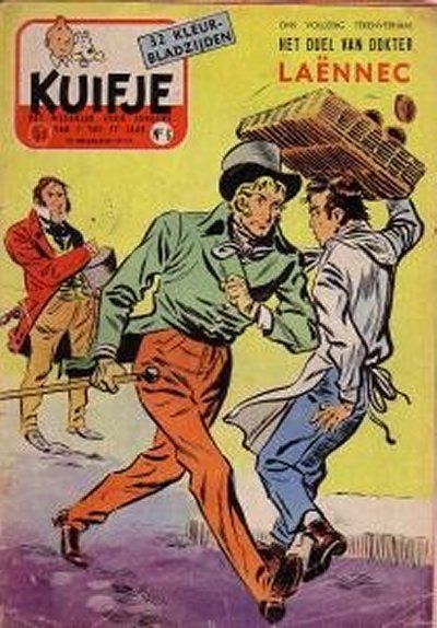 Cover for Kuifje (Le Lombard, 1946 series) #6/1956