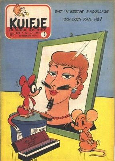 Cover for Kuifje (Le Lombard, 1946 series) #18/1956