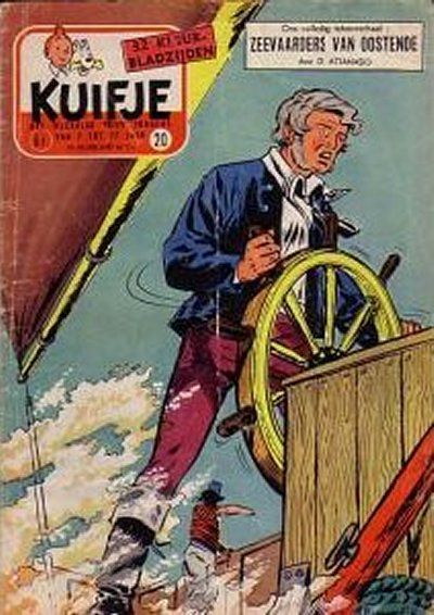 Cover for Kuifje (Le Lombard, 1946 series) #20/1957