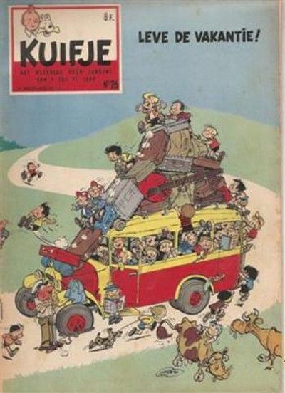 Cover for Kuifje (Le Lombard, 1946 series) #26/1959