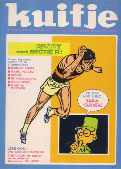 Cover for Kuifje (Le Lombard, 1946 series) #6/1972