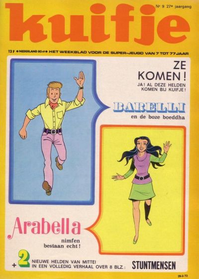 Cover for Kuifje (Le Lombard, 1946 series) #9/1972