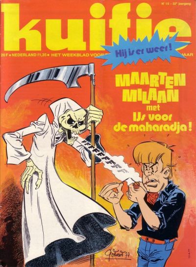 Cover for Kuifje (Le Lombard, 1946 series) #15/1977