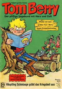 Cover Thumbnail for Tom Berry (Pabel Verlag, 1968 series) #21