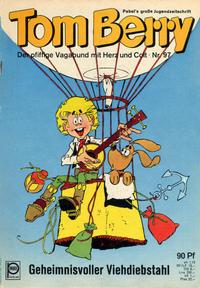 Cover Thumbnail for Tom Berry (Pabel Verlag, 1968 series) #97