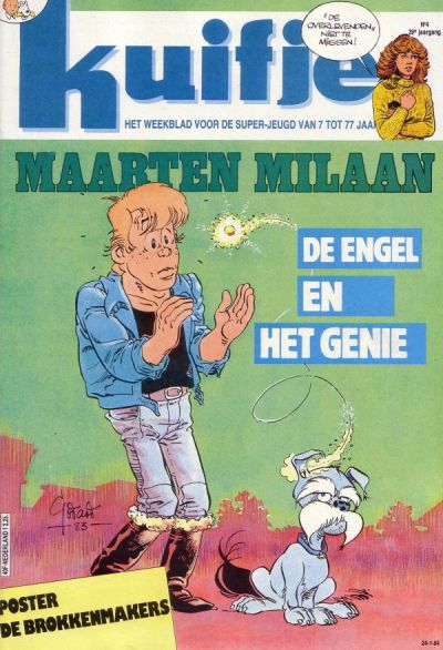 Cover for Kuifje (Le Lombard, 1946 series) #4/1984