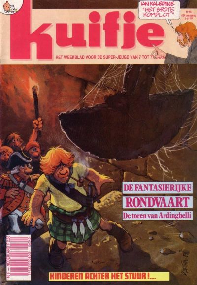 Cover for Kuifje (Le Lombard, 1946 series) #45/1987