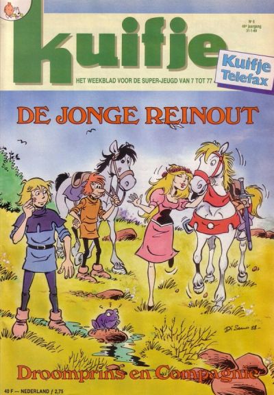 Cover for Kuifje (Le Lombard, 1946 series) #6/1989