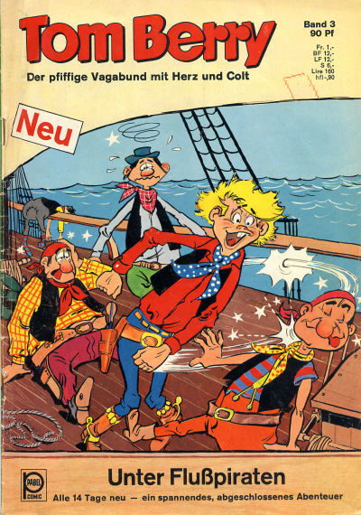 Cover for Tom Berry (Pabel Verlag, 1968 series) #3