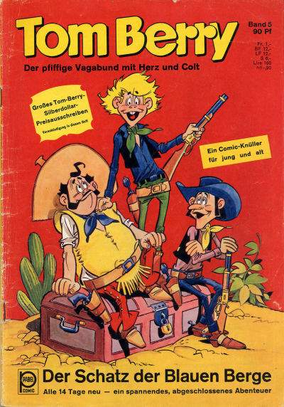 Cover for Tom Berry (Pabel Verlag, 1968 series) #5