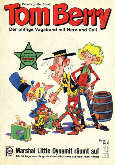 Cover for Tom Berry (Pabel Verlag, 1968 series) #12