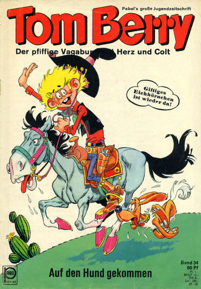 Cover for Tom Berry (Pabel Verlag, 1968 series) #34