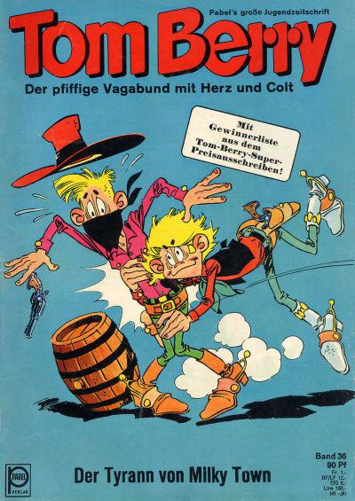 Cover for Tom Berry (Pabel Verlag, 1968 series) #36