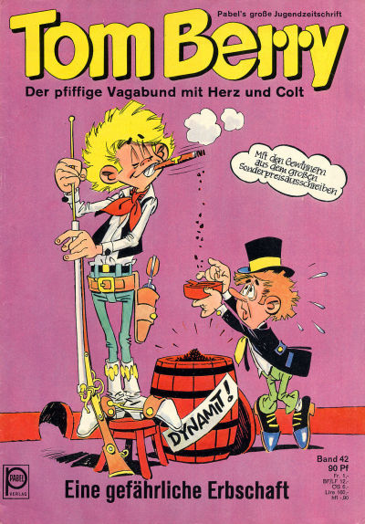 Cover for Tom Berry (Pabel Verlag, 1968 series) #42