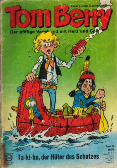 Cover for Tom Berry (Pabel Verlag, 1968 series) #88