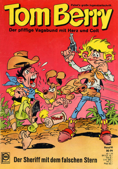 Cover for Tom Berry (Pabel Verlag, 1968 series) #90