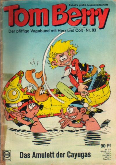 Cover for Tom Berry (Pabel Verlag, 1968 series) #93