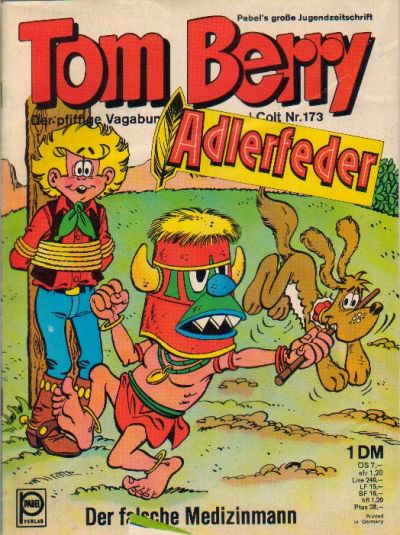 Cover for Tom Berry (Pabel Verlag, 1968 series) #173