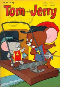 Cover Thumbnail for Tom und Jerry (Tessloff, 1959 series) #57