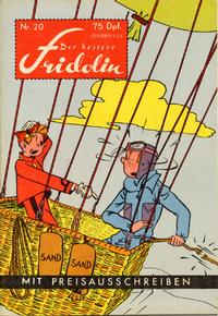 Cover Thumbnail for Der heitere Fridolin (Semrau, 1958 series) #20