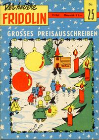 Cover Thumbnail for Der heitere Fridolin (Semrau, 1958 series) #25